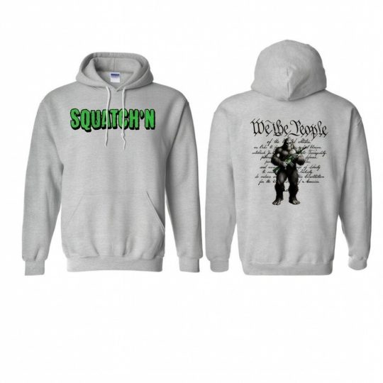 Premium Hoodie-Gray/Green We The People