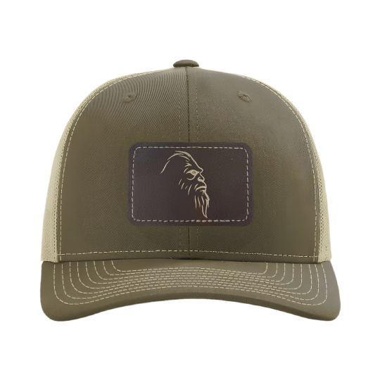 Premium Trucker Hat-Ludens/Beige 112,115-Brown/Gold Patch