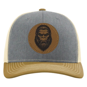 Premium Trucker Hat 112, 115 Series Amber Gold-Patch Silhouette