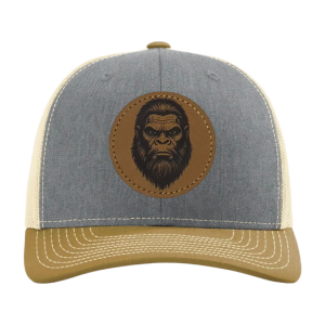 Premium Trucker Hat 112, 115 Series Amber Gold-Patch Silhouette