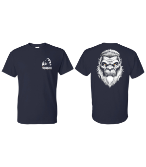 T-Shirt-White-Head-Navy-Logo-Frnt