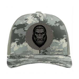 Premium Trucker Hat Camo Logo 112 Series