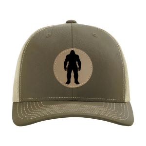 Premium Trucker Hat 112, 115 Series Gen Leather Patch Silhouette