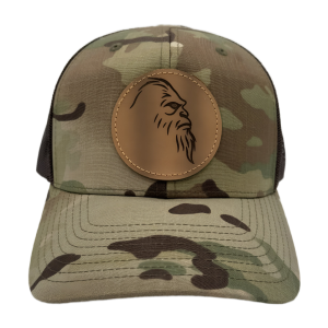 Premium Trucker 112S Camo Genuine Leather Squatch