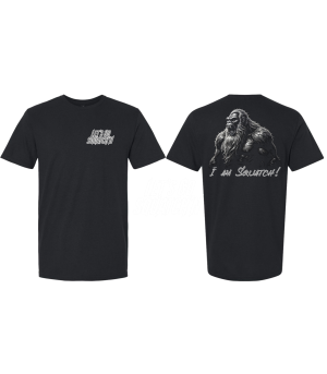 T-Shirt Black I Am Squatch!