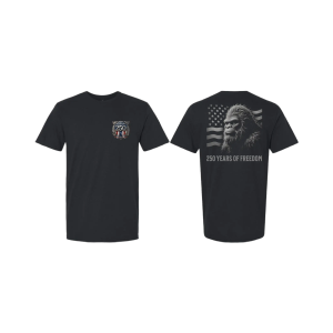 T-Shirt 250Th Anniversary Squatch Black Grey